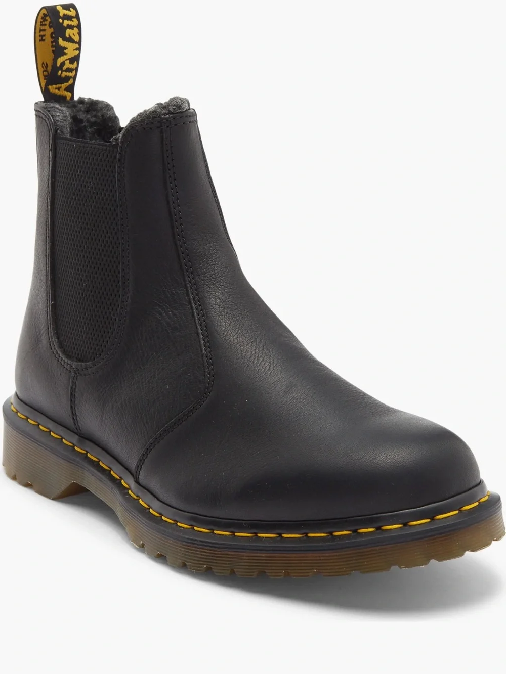 Dr. Martens 2976 Chelsea Boots in black leather kids size 13